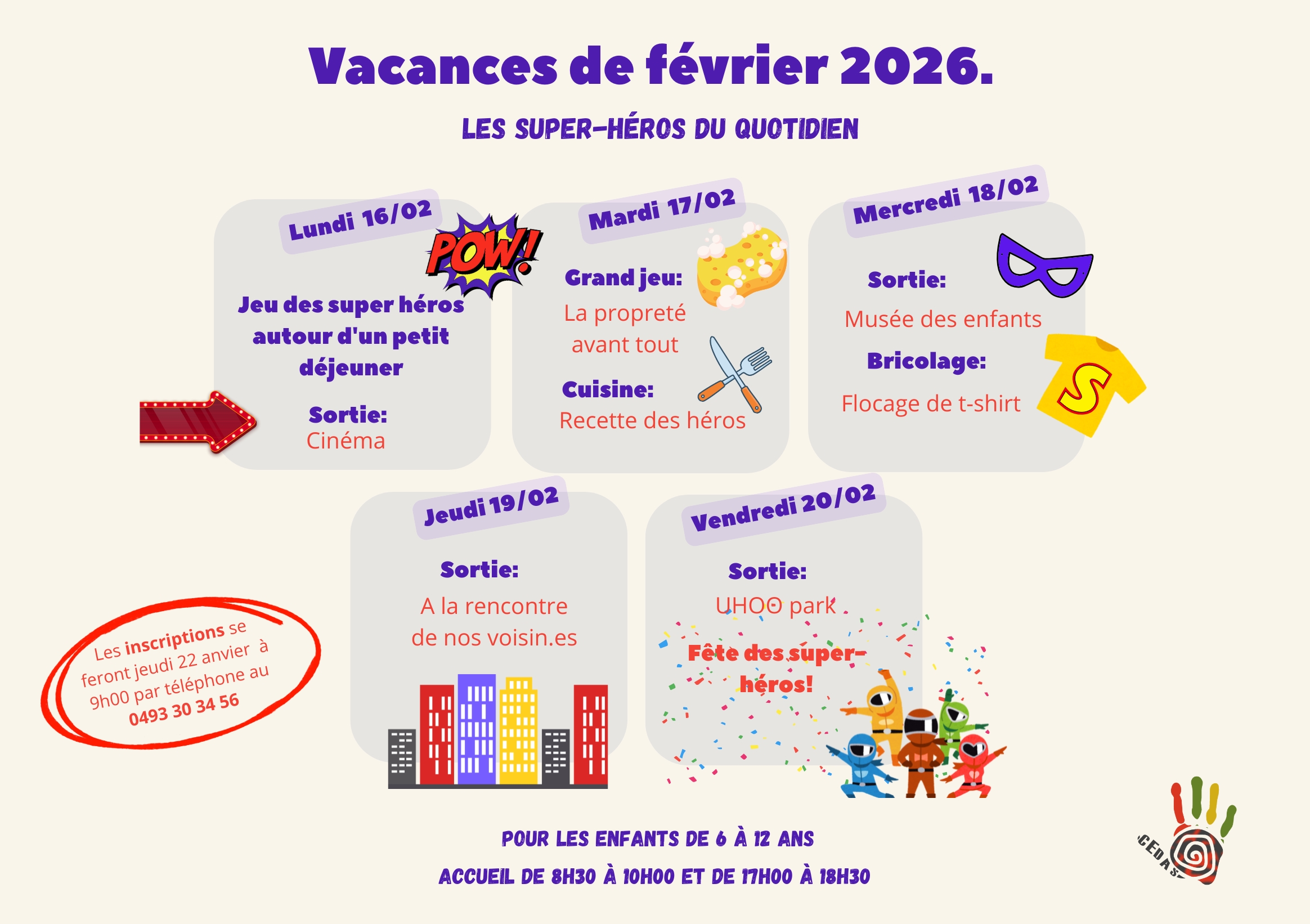 stage février 2026
